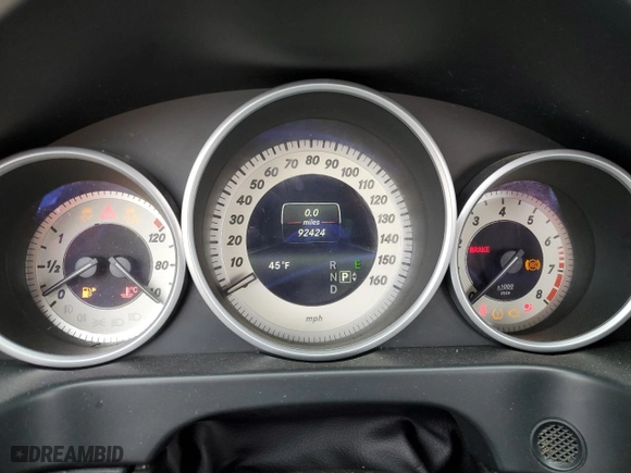 2016 Mercedes-Benz E-Class E 350 Sport with VIN WDDHF5KB2GB237283, listed as a Copart auction lot 48255925 with 92,424 mi miles and Salvage Title. Bid and sale history available at carsss.com. Image 9.