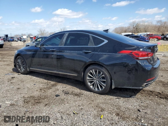 2015 Hyundai Genesis 3.8L with VIN KMHGN4JE7FU084770, listed as a Copart auction lot 50250765 with Not Provided miles and Salvage Title. Bid and sale history available at DreamBid. Image 2.