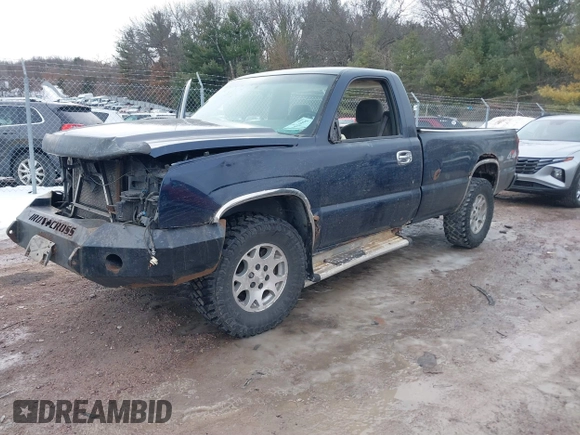 2006 Chevrolet Silverado 1500 Work Truck with VIN 3GCEK14X66G168520, listed as a IAAI auction lot 41644996 with 1 mi miles. Bid and sale history available at carsss.com. Image 18.