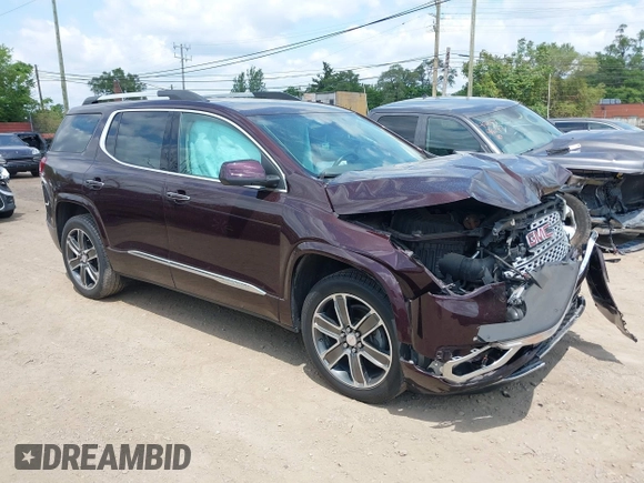2017 GMC Acadia Denali with VIN 1GKKNPLS6HZ311086, listed as a IAAI auction lot 42440540 with 49,948 mi miles and . Bid and sale history available at DreamBid. Image 1.