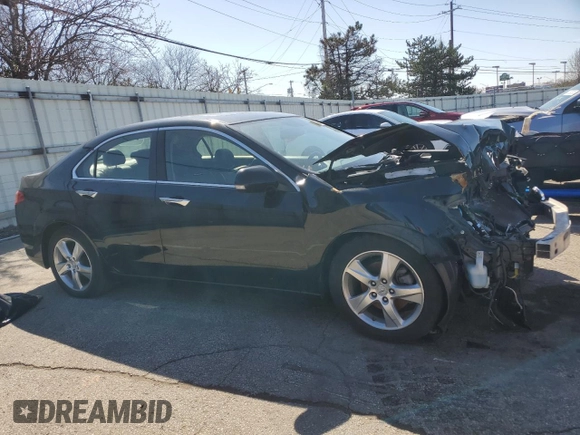 2014 Acura TSX with VIN JH4CU2F49EC006049, listed as a Copart auction lot 48869645 with 121,991 mi miles and Salvage title. Bid and sale history available at DreamBid. Image 4.