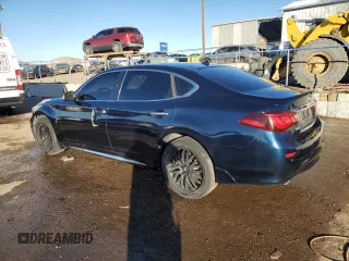 2015 Infiniti Q70 z VIN JN1BY1PR6FM830997, wystawiony jako Copart lot #41895875 z przebiegiem 203 061 mil mil oraz Szkoda całkowita • Salvage title. Historia ofert i sprzedaży dostępna na DreamBid. Obrazek 2.