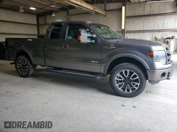 2013 Ford F-150 XL with VIN 1FTFX1ET2DFB77733, listed as a Copart auction lot 59107995 with Not provided miles and Salvage title. Bid and sale history available at DreamBid. Image 4.