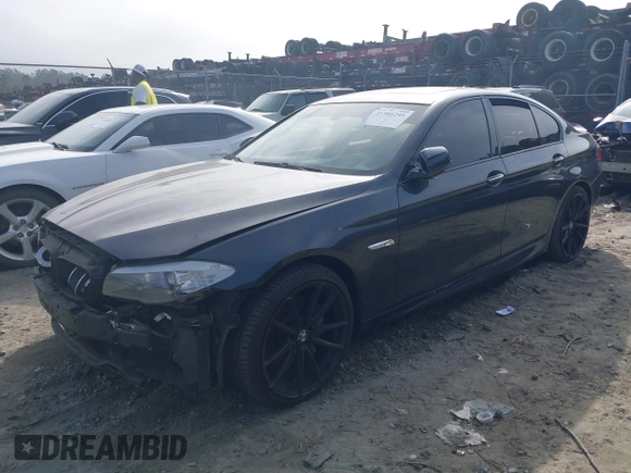 2013 BMW 5 Series 550i xDrive with VIN WBAFU9C50DDY70918, listed as a IAAI auction lot 41501293 with 77,675 mi miles and . Bid and sale history available at carsss.com. Image 18.