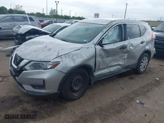 2017 Nissan Rogue SL with VIN 5N1AT2MT0HC884071, listed as a IAAI auction lot 41879410 with 1 mi miles. Bid and sale history available at carsss.com. Image 17.