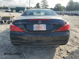 2015 Mercedes-Benz SL 550 with VIN WDDJK7DA7FF034796, listed as a Copart auction lot 71477874 with 53,842 mi miles and Salvage title. Bid and sale history available at DreamBid. Image 6.