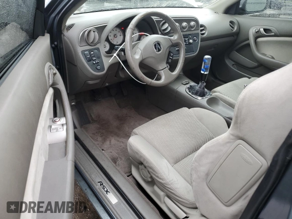 2006 Acura RSX with VIN JH4DC53826S018499, listed as a Copart auction lot 44293795 with 107,783 mi miles and Salvage title. Bid and sale history available at DreamBid. Image 8.