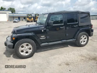 2013 Jeep Wrangler Unlimited Sahara with VIN 1C4HJWEG9DL701391, listed as a Copart auction lot 60492325 with 117,584 mi miles and Salvage title. Bid and sale history available at DreamBid. Image 1.