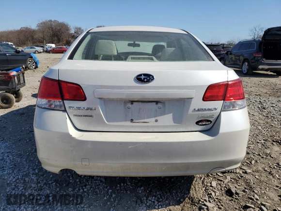 2012 Subaru Legacy 2.5i with VIN 4S3BMBA67C3008692, listed as a Copart auction lot 48593585 with 202,432 mi miles and Salvage Title. Bid and sale history available at DreamBid. Image 6.