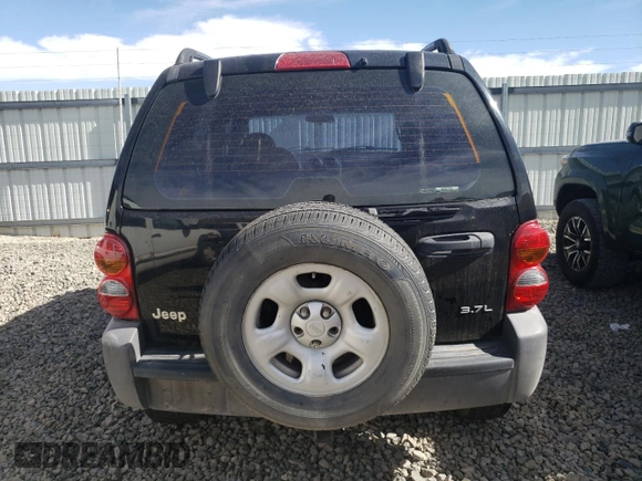 2003 Jeep Liberty Sport with VIN 1J4GK48K63W581392, listed as a Copart auction lot 75529424 with 182,982 mi miles and Salvage Title. Bid and sale history available at DreamBid. Image 6.