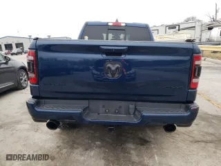 2019 Ram 1500 Rebel with VIN 1C6SRFET5KN870103, listed as a Copart auction lot 43571475 with 48,153 mi miles and Salvage Title. Bid and sale history available at carsss.com. Image 6.