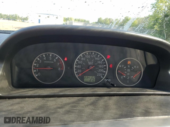 2006 Nissan X-Trail XE z VIN JN8BT08V76W200772, wystawiony jako Copart lot #62078634 z przebiegiem 234 102 mil mil oraz Szkody całkowita. Historia ofert i sprzedaży dostępna na DreamBid. Obrazek 9.
