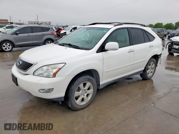 2008 Lexus RX 350 z VIN 2T2HK31UX8C084776, wystawiony jako Copart lot #51800445 z przebiegiem 151 511 mil mil oraz Szkoda całkowita • Salvage title. Historia ofert i sprzedaży dostępna na DreamBid. Obrazek 1.