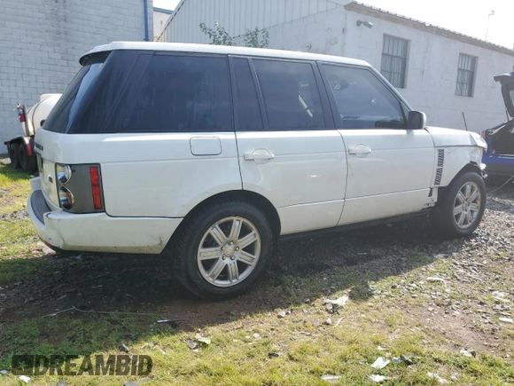 2008 Land Rover Range Rover HSE with VIN SALME15488A266871, listed as a Copart auction lot 76244644 with 206,111 mi miles and Salvage Title. Bid and sale history available at DreamBid. Image 3.