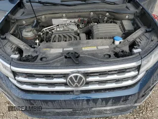2021 Volkswagen Atlas SEL Premium R-Line with VIN 1V2FR2CA1MC537446, listed as a Copart auction lot 42695215 with 53,537 mi miles and Non repairable. Bid and sale history available at DreamBid. Image 13.