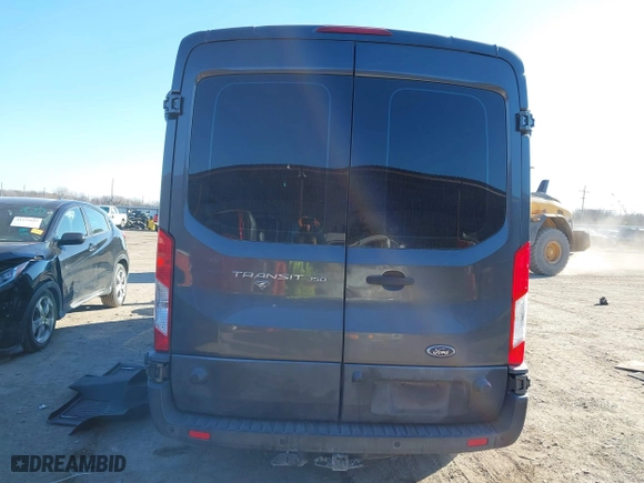2017 Ford Transit Wagon XL with VIN 1FBAX2CM7HKA50327, listed as a IAAI auction lot 41266395 with 137,504 mi miles. Bid and sale history available at carsss.com. Image 16.