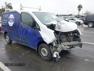2019 Nissan NV200 SV with VIN 3N6CM0KN6KK694549, listed as a IAAI auction lot 41916224 with 99,321 mi miles and . Bid and sale history available at DreamBid. Image 1.