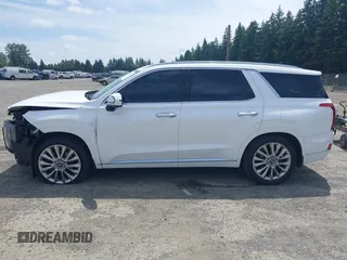 2020 Hyundai Palisade Limited with VIN KM8R5DHE9LU074994, listed as a IAAI auction lot 42596378 with 71,726 mi miles and . Bid and sale history available at DreamBid. Image 15.