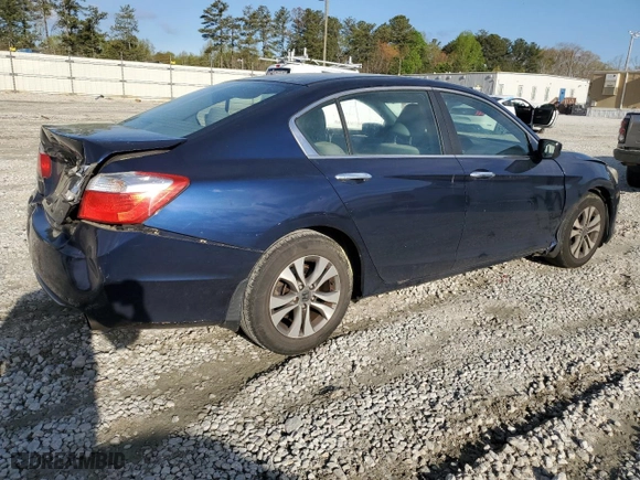 2015 Honda Accord Sedan LX with VIN 1HGCR2F30FA217987, listed as a Copart auction lot 48158434 with 167,055 mi miles and Non Repairable. Bid and sale history available at carsss.com. Image 3.