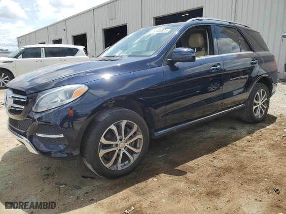 2016 Mercedes-Benz GLE with VIN 4JGDA5JB4GA748259, listed as a Copart auction lot 54588875 with 78,061 mi miles and Clean Title. Bid and sale history available at carsss.com. Image 1.