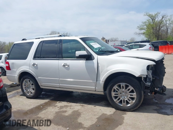 2011 Ford Expedition Limited with VIN 1FMJU2A58BEF04375, listed as a IAAI auction lot 41996885 with 194,621 mi miles and . Bid and sale history available at DreamBid. Image 14.