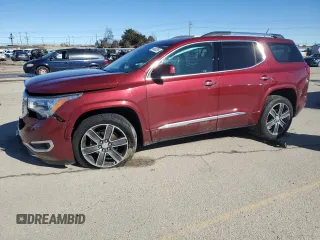 2018 GMC Acadia Denali with VIN 1GKKNXLS9JZ189670, listed as a Copart auction lot 45456295 with 102,634 mi miles and Salvage Title. Bid and sale history available at carsss.com. Image 1.