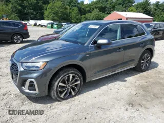 2023 Audi Q5 S line Prestige with VIN WA1FAAFY3P2196857, listed as a Copart auction lot 68105594 with 8,985 mi miles and Salvage Title. Bid and sale history available at carsss.com. Image 1.