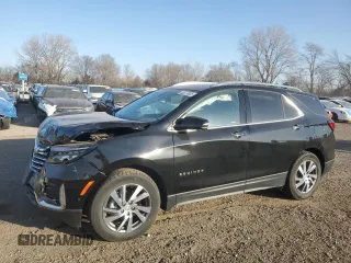 2023 Chevrolet Equinox Premier z VIN 3GNAXNEG0PL168261, wystawiony jako Copart lot #50877825 z przebiegiem 10 066 mil mil oraz Szkoda całkowita • Salvage title. Historia ofert i sprzedaży dostępna na DreamBid. Obrazek 1.