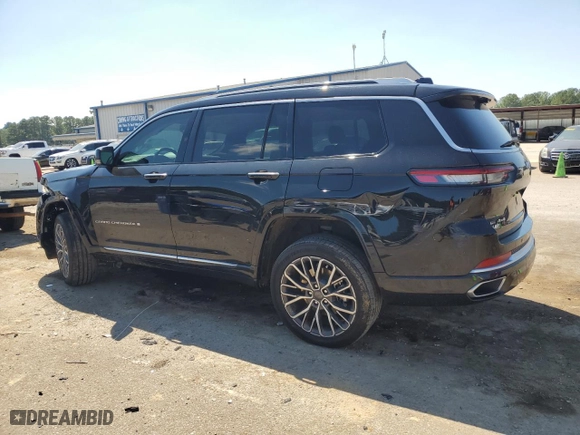 2021 Jeep Grand Cherokee L Summit Reserve with VIN 1C4RJKEG2M8111257, listed as a Copart auction lot 72387194 with 39,010 mi miles and Salvage Title. Bid and sale history available at carsss.com. Image 2.