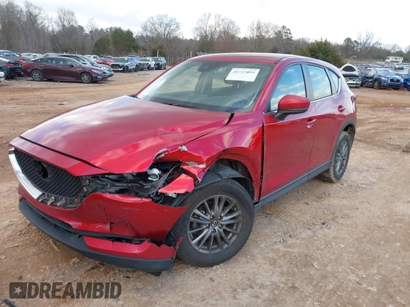 2017 Mazda CX-5 Sport with VIN JM3KFABL5H0116110, listed as a IAAI auction lot 41737093 with 1 mi miles. Bid and sale history available at carsss.com. Image 17.