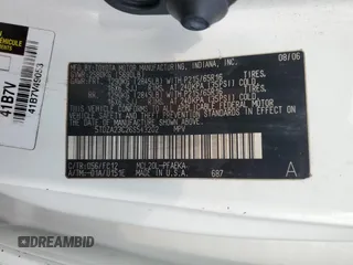 2006 Toyota Sienna CE with VIN 5TDZA23C26S543202, listed as a Copart auction lot 54340585 with 172,681 mi miles and Salvage Title. Bid and sale history available at carsss.com. Image 13.