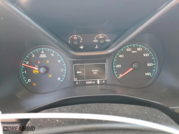 2022 Chevrolet Colorado 2WD LT with VIN 1GCGSCEN7N1247984, listed as a Copart auction lot 45985245 with 62,662 mi miles and Salvage Title. Bid and sale history available at carsss.com. Image 9.