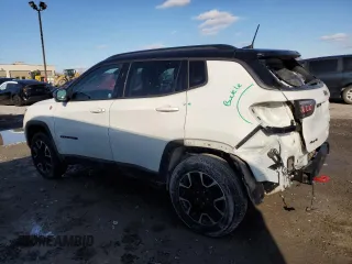 2020 Jeep Compass Trailhawk with VIN 3C4NJDDB6LT171963, listed as a Copart auction lot 47543425 with 78,720 mi miles and Salvage Title. Bid and sale history available at carsss.com. Image 2.