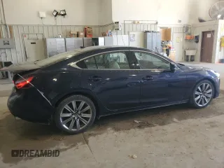 2018 Mazda 6 Grand Touring Reserve with VIN JM1GL1WY0J1307012, listed as a Copart auction lot 52105315 with 104,473 mi miles and Salvage Title. Bid and sale history available at DreamBid. Image 3.