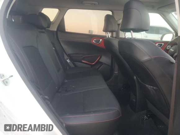 2022 Kia Soul Turbo with VIN KNDJ53AFXN7180712, listed as a Copart auction lot 43558835 with 55,487 mi miles and Salvage Title. Bid and sale history available at carsss.com. Image 12.