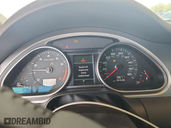 2013 Audi Q7 Premium Plus z VIN WA1LGAFE8DD002475, wystawiony jako Copart lot #65702495 z przebiegiem 154 538 mil mil oraz Czysty tytuł • Clean title. Historia ofert i sprzedaży dostępna na DreamBid. Obrazek 9.