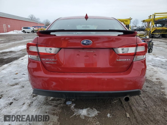 2019 Subaru Impreza Limited with VIN 4S3GKAU68K3616348, listed as a Copart auction lot 85658074 with 76,392 mi miles and Salvage title. Bid and sale history available at DreamBid. Image 6.