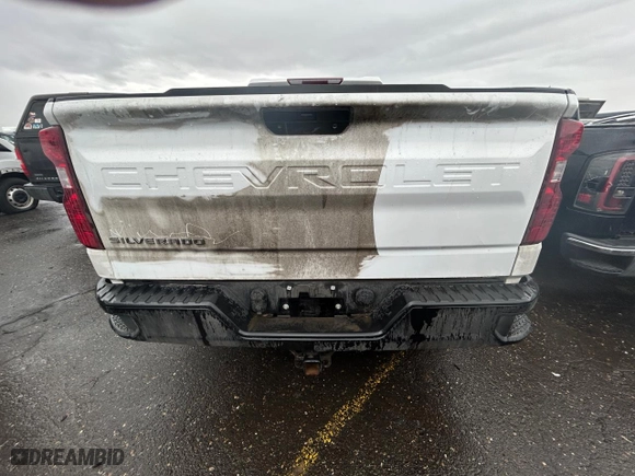 2021 Chevrolet Silverado 1500 Work Truck with VIN 1GCRYAEH0MZ440922, listed as a Copart auction lot 45353735 with 101,153 mi miles and Salvage Title. Bid and sale history available at carsss.com. Image 6.