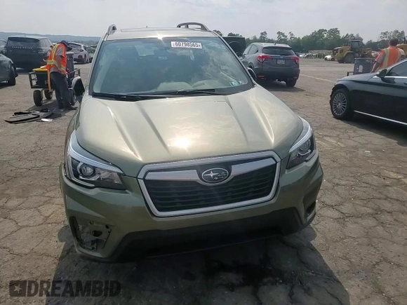 2019 Subaru Forester Premium with VIN JF2SKAGC1KH577229, listed as a Copart auction lot 60798565 with 43,035 mi miles and Salvage title. Bid and sale history available at DreamBid. Image 14.