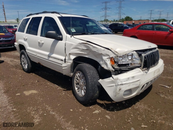 2003 Jeep Grand Cherokee Limited with VIN 1J4GW58N83C511981, listed as a Copart auction lot 61734014 with 174,775 mi miles and Salvage Title. Bid and sale history available at carsss.com. Image 4.