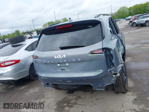 2024 Kia Telluride EX X-Line с VIN 5XYP3DGC7RG542510, выставлен на аукционе IAAI как лот 42221416 с пробегом 5 120 миль миль и . История ставок и продаж доступна на DreamBid. Изображение 17.