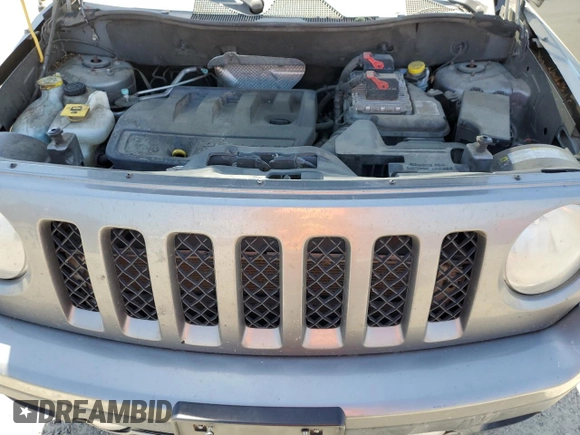 2013 Jeep Patriot Limited with VIN 1C4NJRCBXDD155612, listed as a Copart auction lot 55457735 with 145,697 mi miles and Salvage title. Bid and sale history available at DreamBid. Image 12.