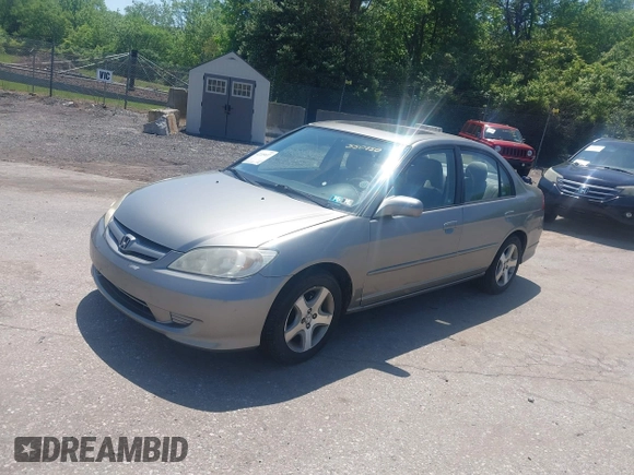 2004 Honda Civic EX with VIN 2HGES26734H550750, listed as a IAAI auction lot 42215037 with 139,997 mi miles and . Bid and sale history available at DreamBid. Image 2.