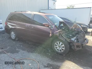 2008 Honda Odyssey EX-L with VIN 5FNRL38728B022788, listed as a Copart auction lot 52721625 with 0 mi miles and Salvage Title. Bid and sale history available at carsss.com. Image 4.