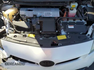 2013 Toyota Prius One with VIN JTDKN3DU3D5700869, listed as a Copart auction lot 50425165 with 80,489 mi miles and Salvage Title. Bid and sale history available at carsss.com. Image 12.