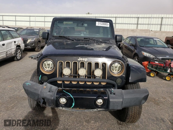 2014 Jeep Wrangler Unlimited Sahara with VIN 1C4BJWEG6EL185501, listed as a Copart auction lot 51538065 with 102,866 mi miles and Salvage Title. Bid and sale history available at carsss.com. Image 5.