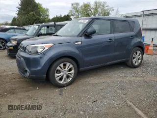 2016 Kia Soul + with VIN KNDJP3A55G7242344, listed as a Copart auction lot 54147465 with 121,540 mi miles and Clean Title. Bid and sale history available at carsss.com. Image 1.