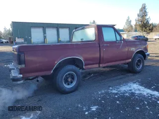 1990 Ford F-150 with VIN 1FTEF14N1LPB07246, listed as a Copart auction lot 45028045 with 328,759 mi miles and Clean Title. Bid and sale history available at carsss.com. Image 3.