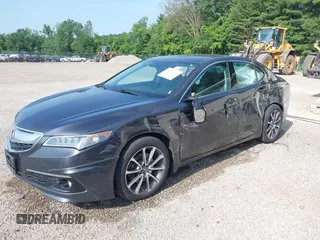 2016 Acura TLX Advance with VIN 19UUB3F71GA000306, listed as a IAAI auction lot 42579640 with 150,764 mi miles and . Bid and sale history available at DreamBid. Image 2.