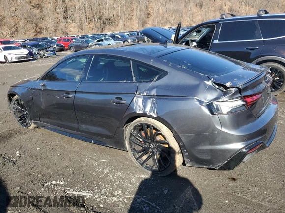 2021 Audi RS 5 Sportback z VIN WUAAWCF53MA900661, wystawiony jako Copart lot #47522245 z przebiegiem 35 564 mil mil oraz Szkoda całkowita • Salvage title. Historia ofert i sprzedaży dostępna na DreamBid. Obrazek 2.